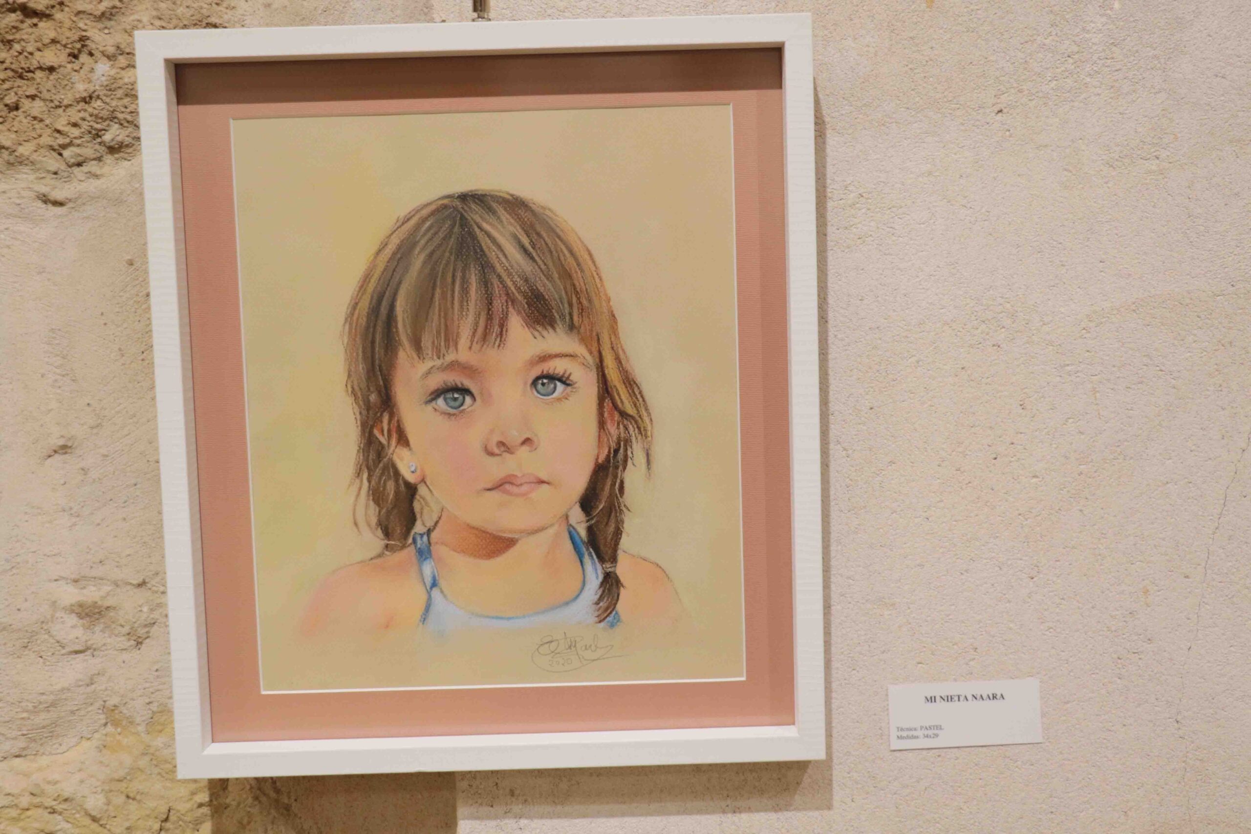 'Acuarelas, pasteles y óleos' de Emilia Martínez, en el Espacio Cultural El Molino de Almonacid