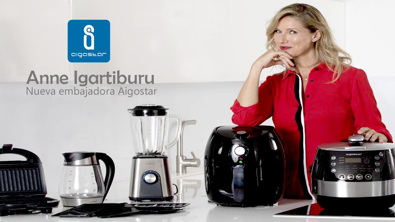 Anne Igartiburu, nueva embajadora Aigostar