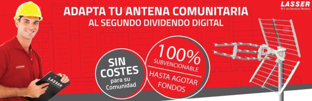 Lasser, antenista en Madrid experto en adaptar el Dividendo Digital antes de octubre