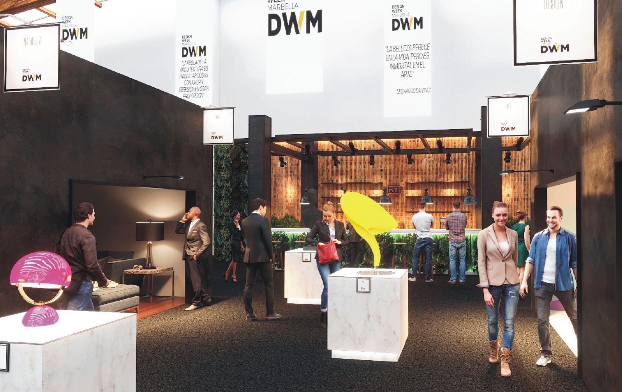 DESIGN WEEK MARBELLA. El evento internacional del interiorismo y la arquitectura celebra su primera edición
