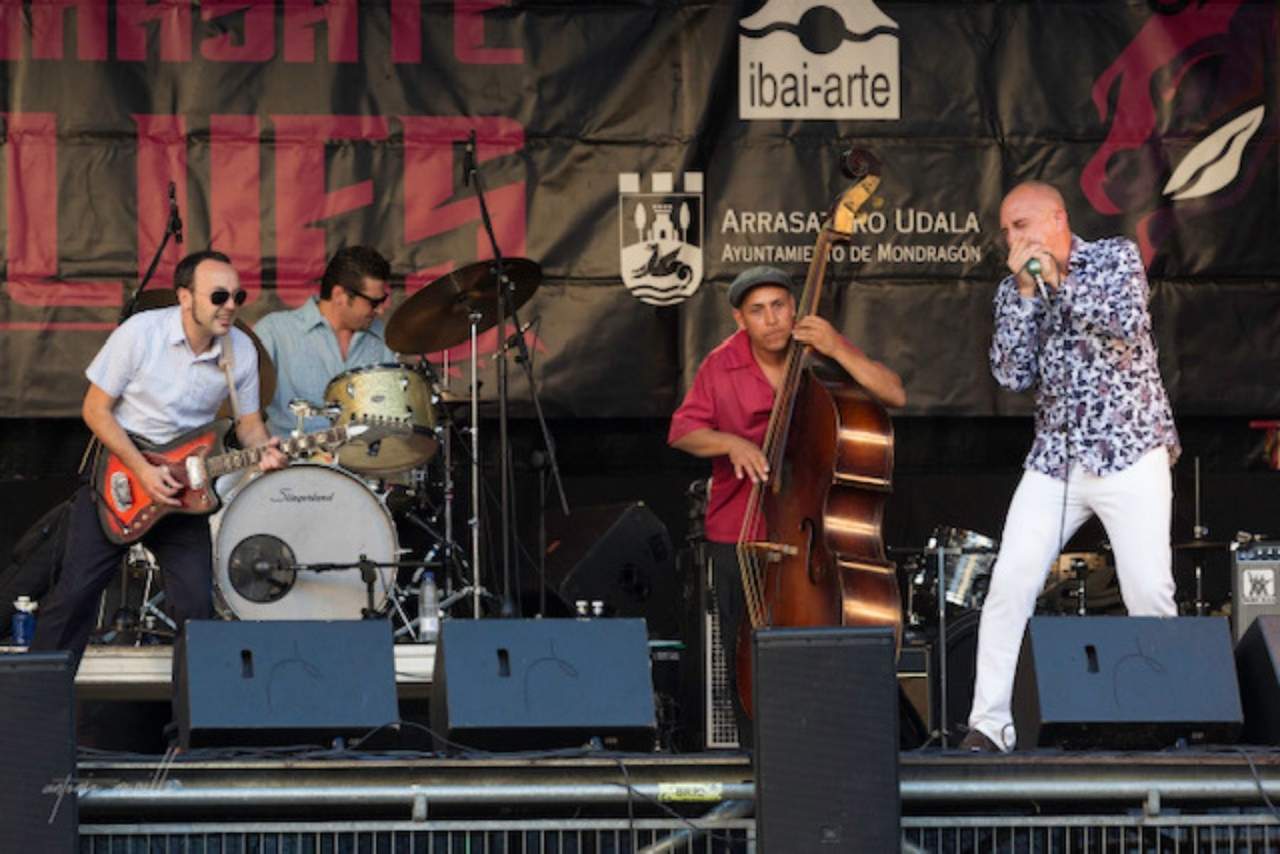 Ibai Arte lucha por el producto de proximidad en el Festival Arrasate Blues