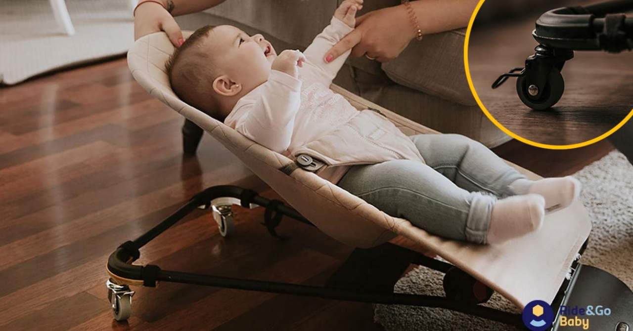 La hamaca con ruedas estrella de la empresa española Ride&GoBaby