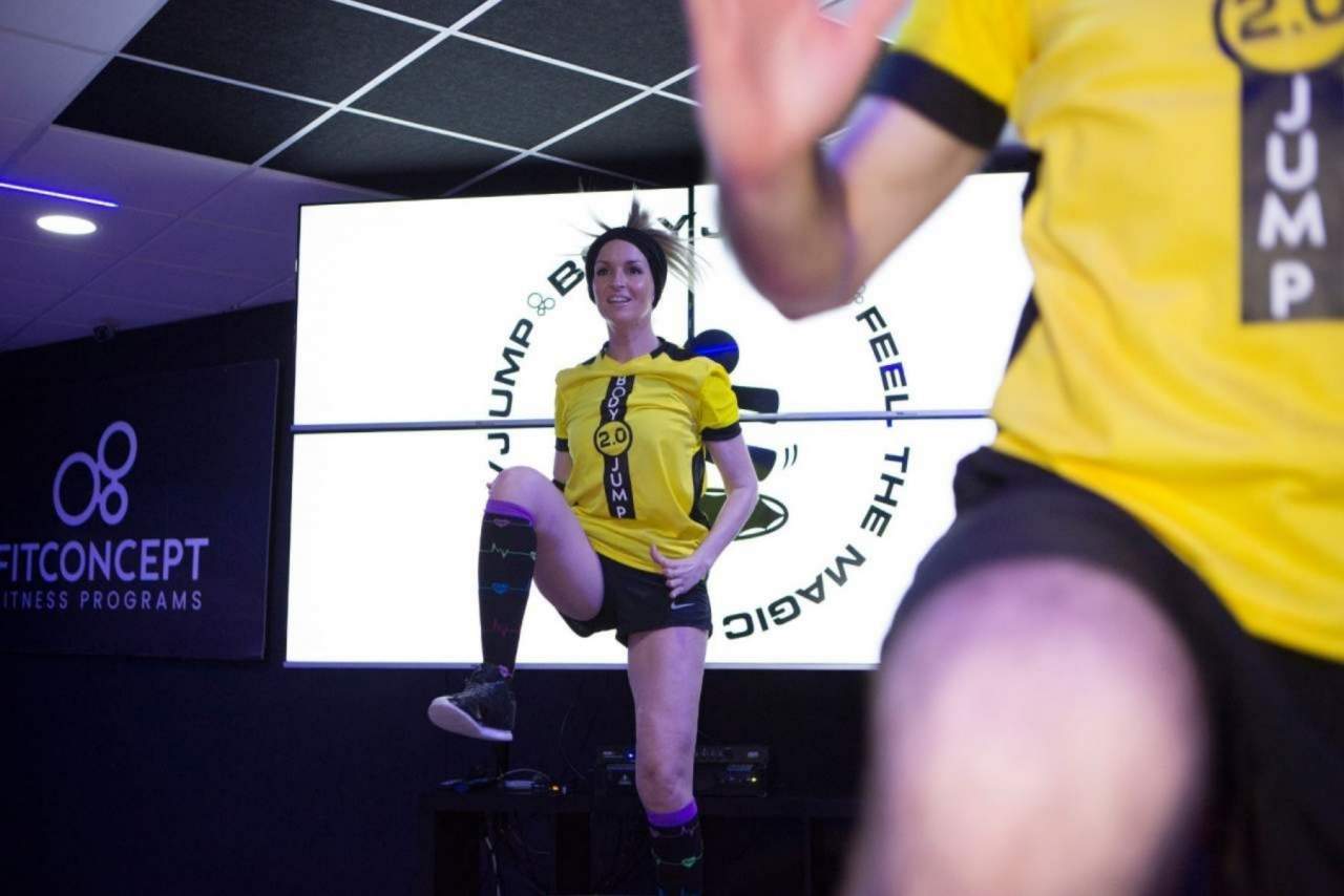 Bodyjump es el primer y único entrenamiento sobre un mini-trampolín creado en España: FitconceptPro