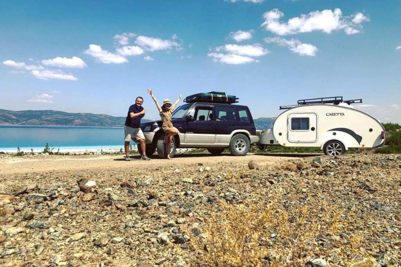La mini caravana Caretta: La única caravana que se puede utilizar durante todo el año gracias a su aislamiento
