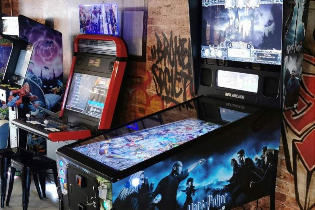 El pinball virtual de Rex Arcade, ideal para casas y oficinas