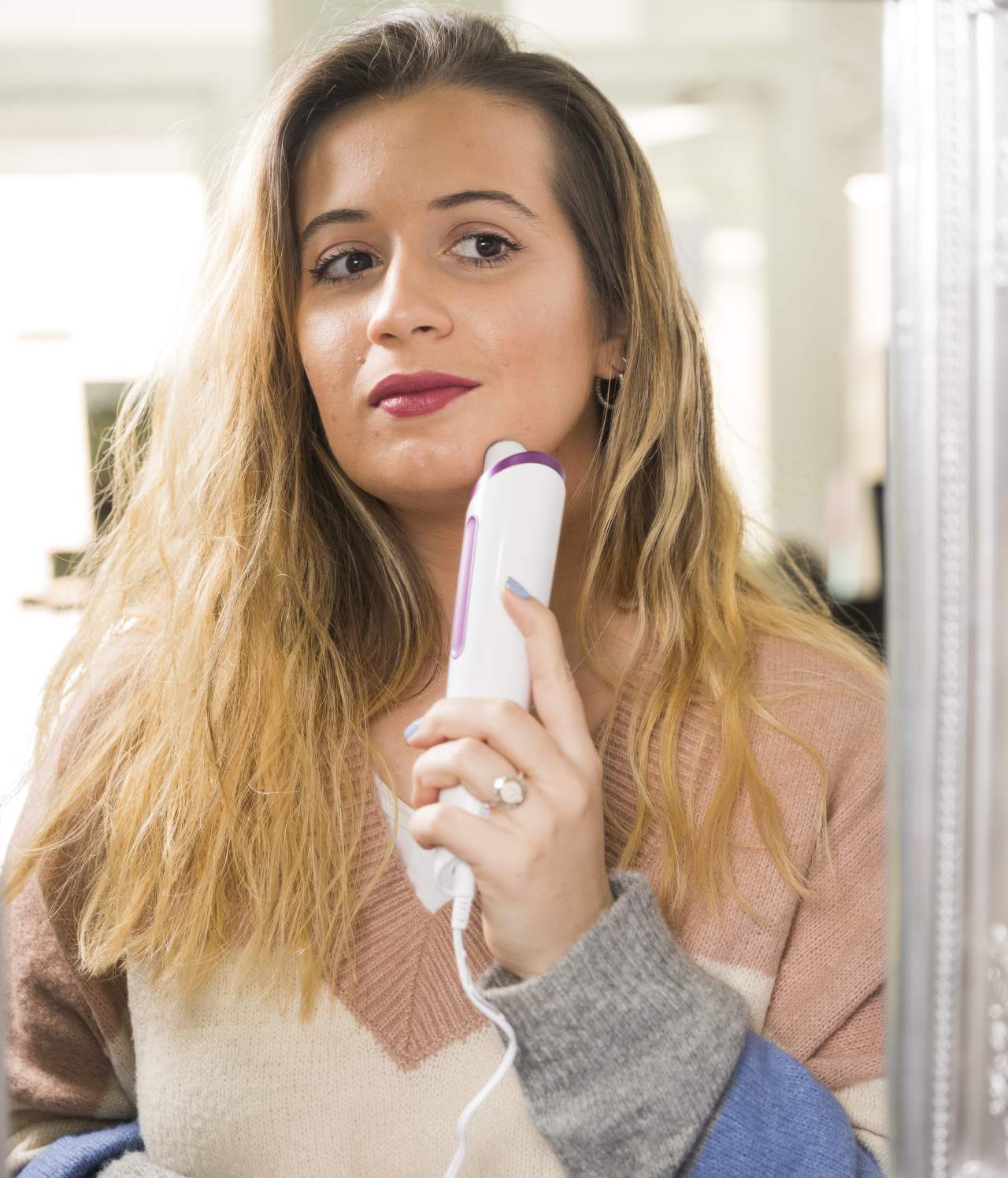 La microdermoabrasión con punta de diamante desde casa es actualmente posible gracias a Patricia López Home Beauty