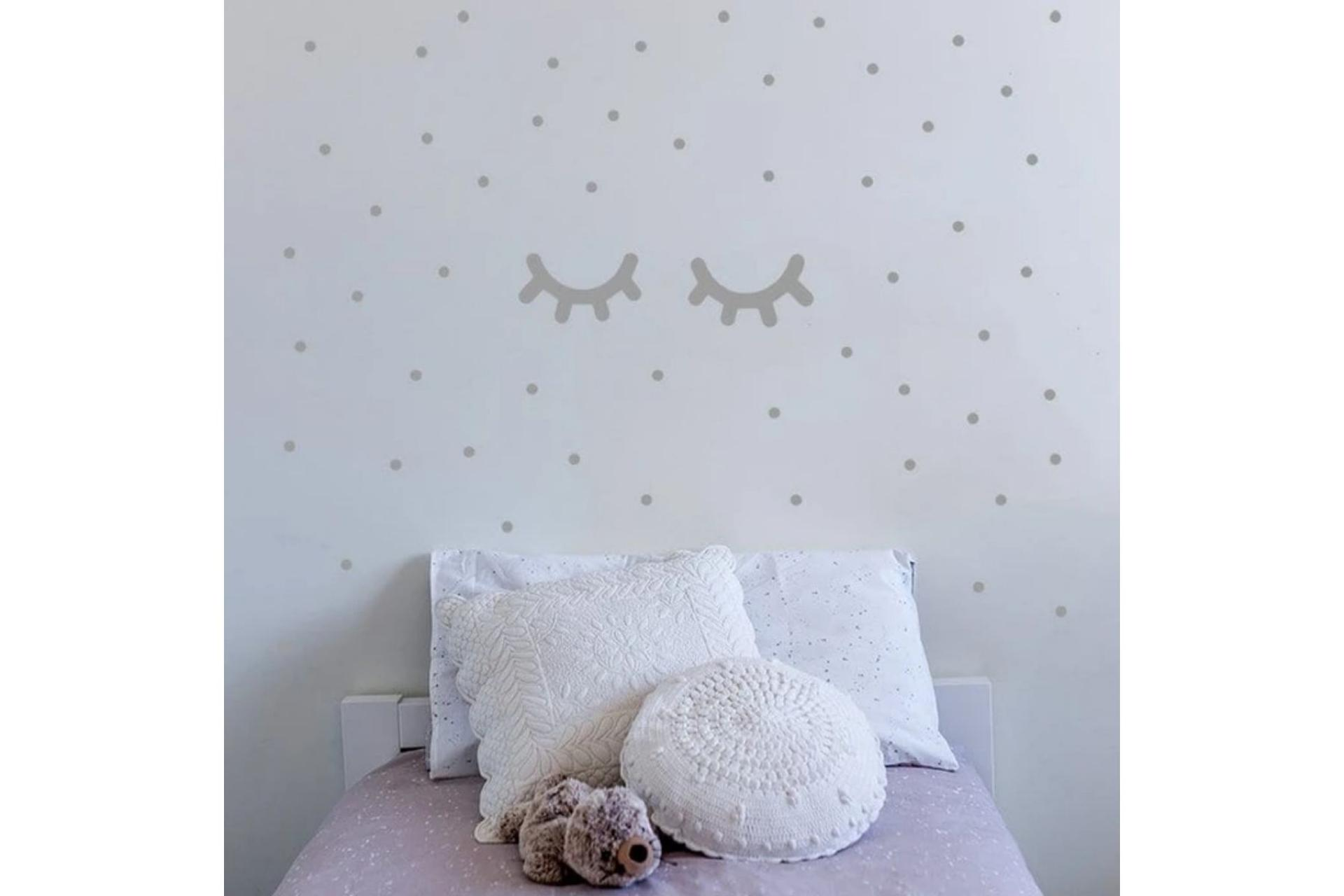 Los vinilos de pared infantiles son una de las opciones más recomendadas para recién nacidos: Nicolasito