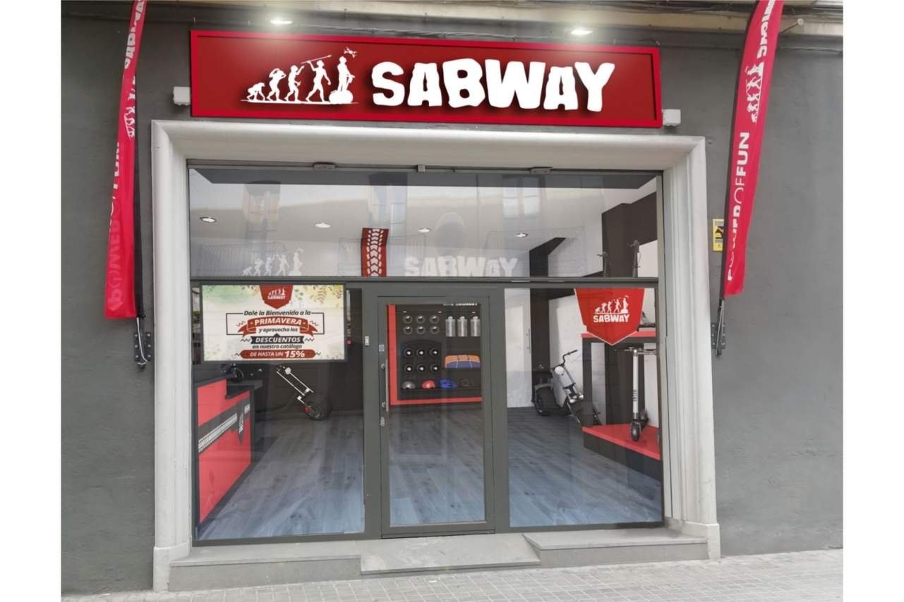 SABWAY: Abrir tienda propia con taller de patinetes eléctricos