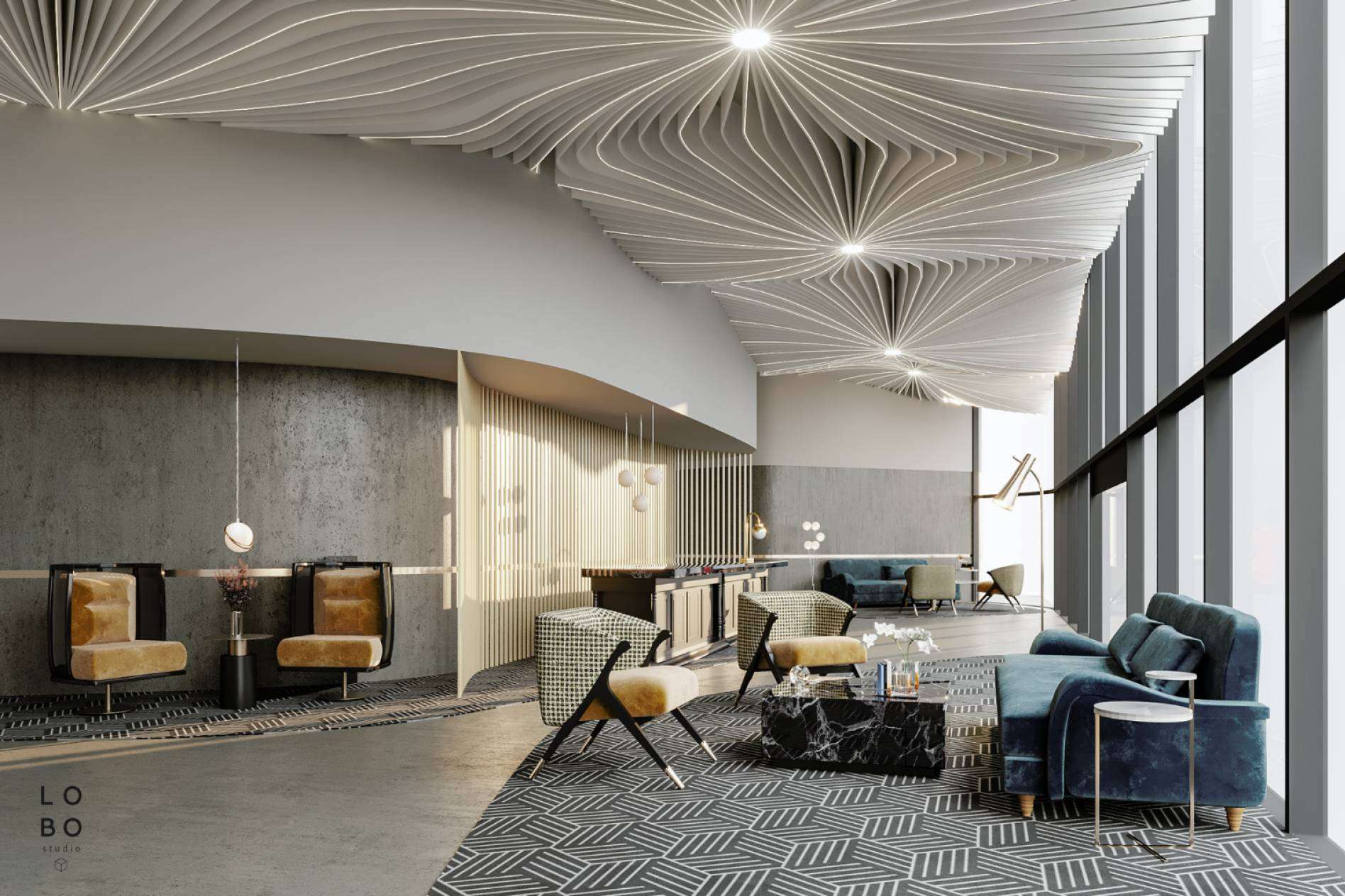 ¿En qué consiste el innovador Render Hotel de Lobo Studio?