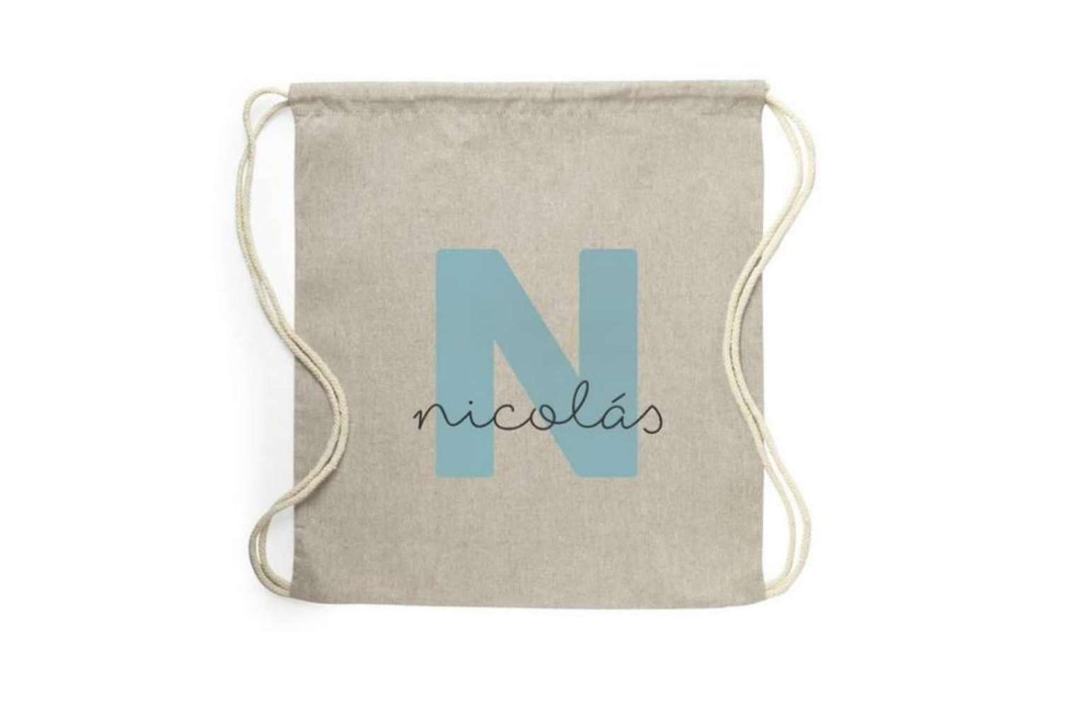 Las mochilas personalizadas de Nicolasito