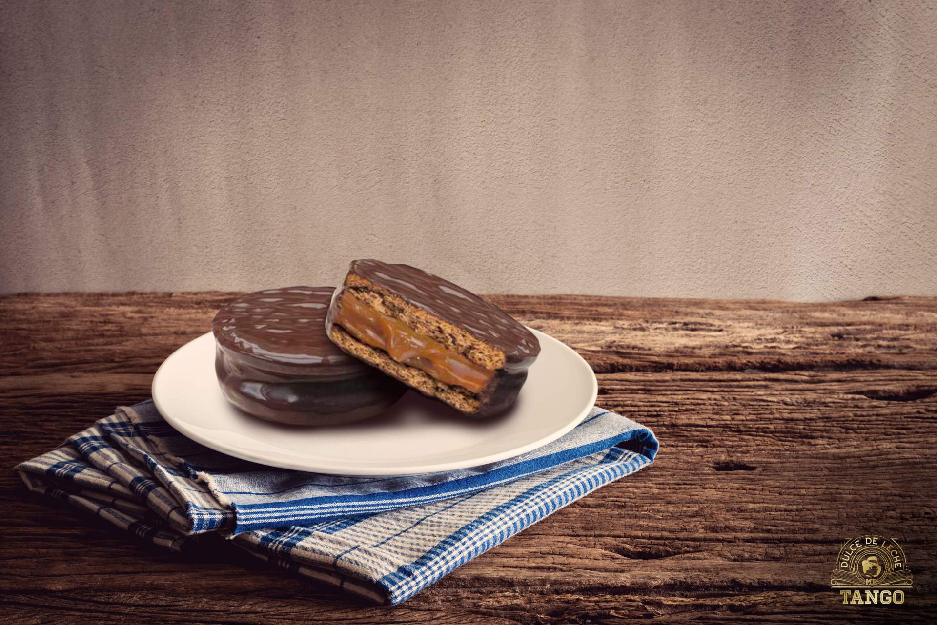 Alfajor de chocolate y dulce de leche de Alpimar Alimentación: una tentación para todos