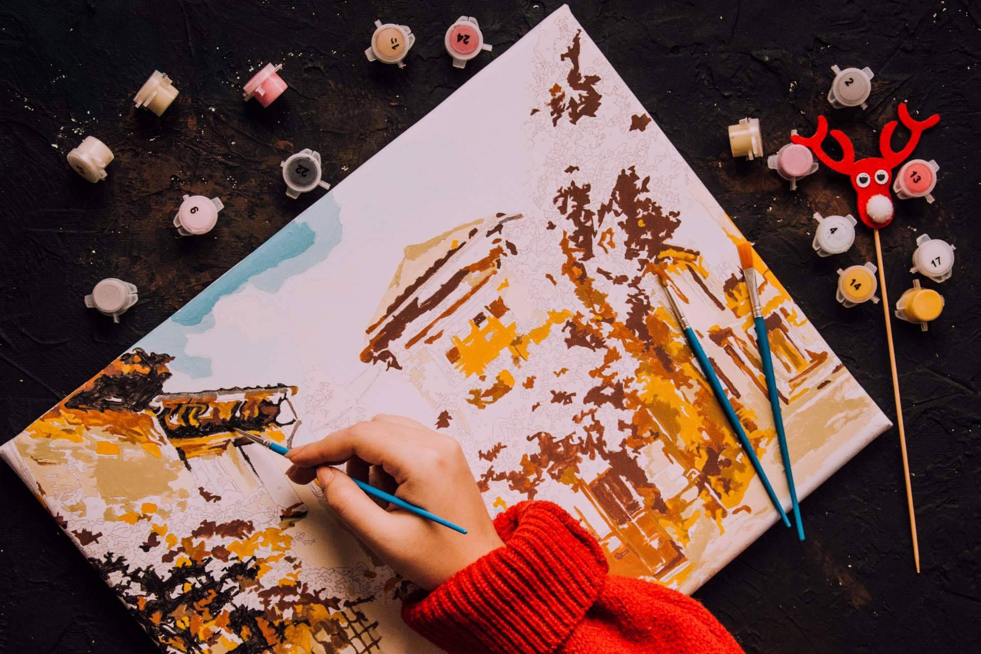 Las posibilidades de la pintura terapéutica: Pintar Números