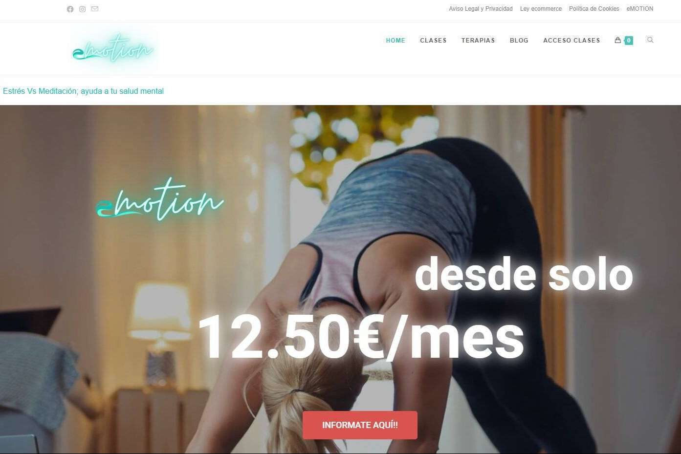 eMotion Wellness Center es uno de los gimnasios online mejor valorados y baratos