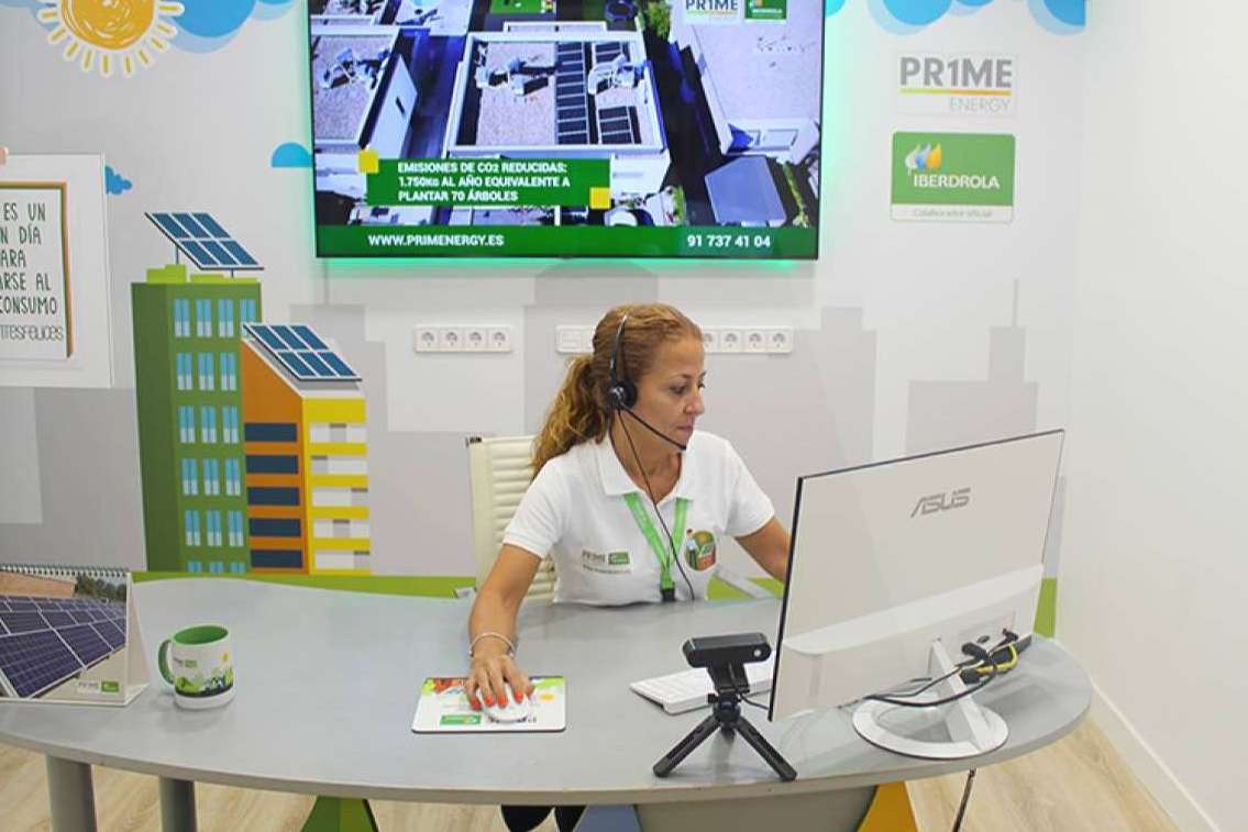 Nos vemos online, el servicio de atención virtual en directo inclusivo de la empresa Prime Energy