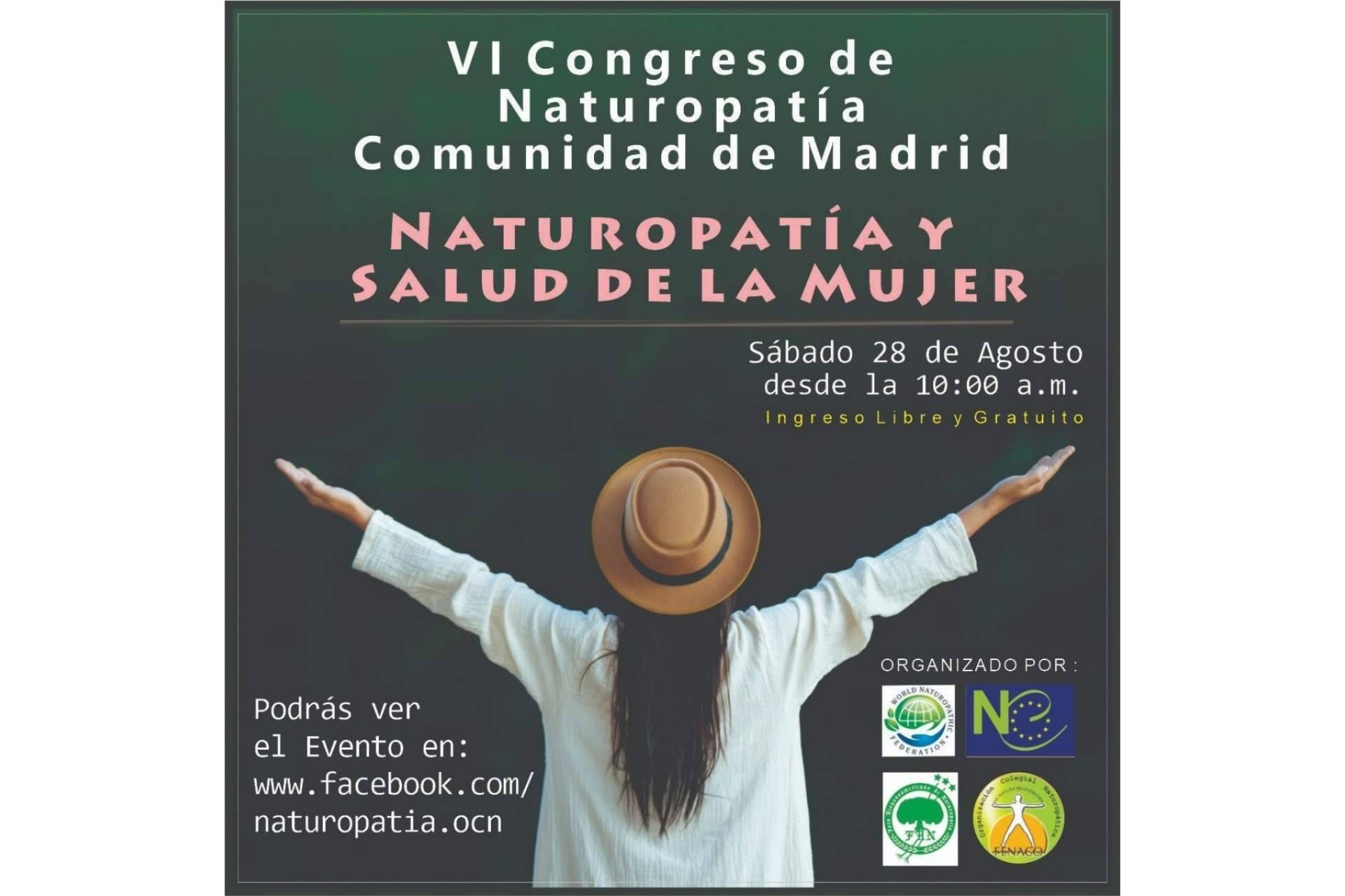 Ampliar los conocimientos en Naturopatía con los eventos online de Organización Colegial Naturopática