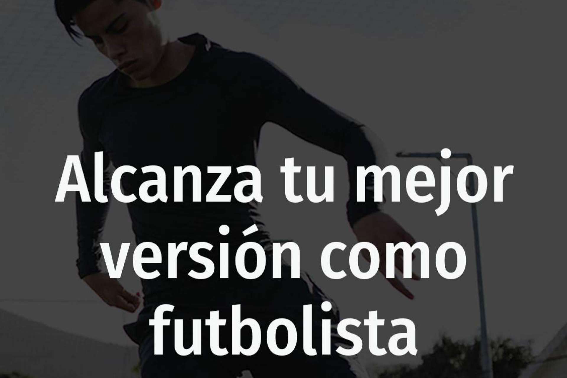 Los futbolistas y deportistas pueden alcanzar su mejor versión de la mano de Evolute Soccer