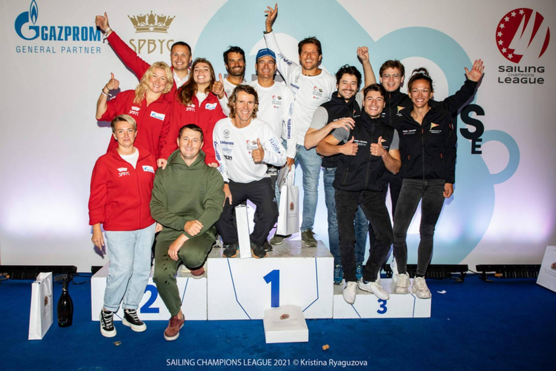 Lanzarote - Wacaf Air se alzan como vencedores de la Liga Europea de Vela celebrada en San Petersburgo