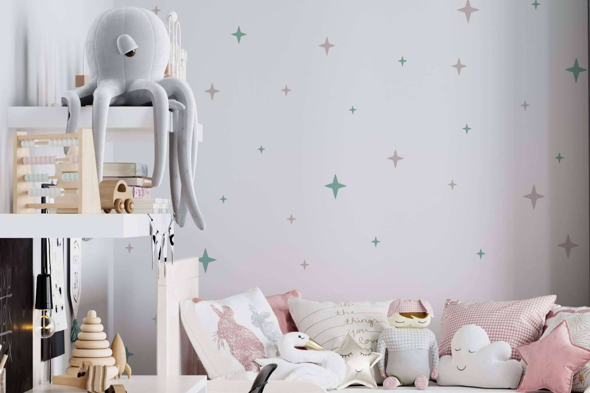 Comprar vinilos infantiles de bebé para decorar la habitación en Nicolasito