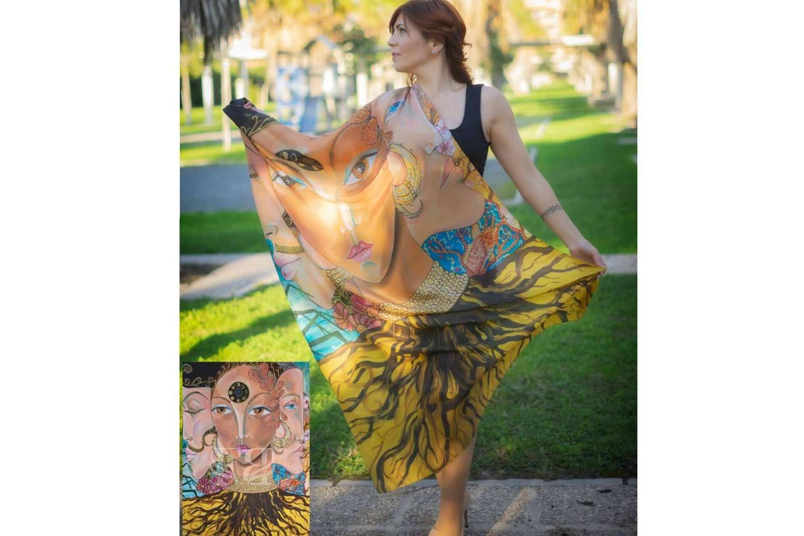 Full & Briss presenta la colección Pandemia de fulares y pañuelos diseñados por el artista José María Bea Hidalgo