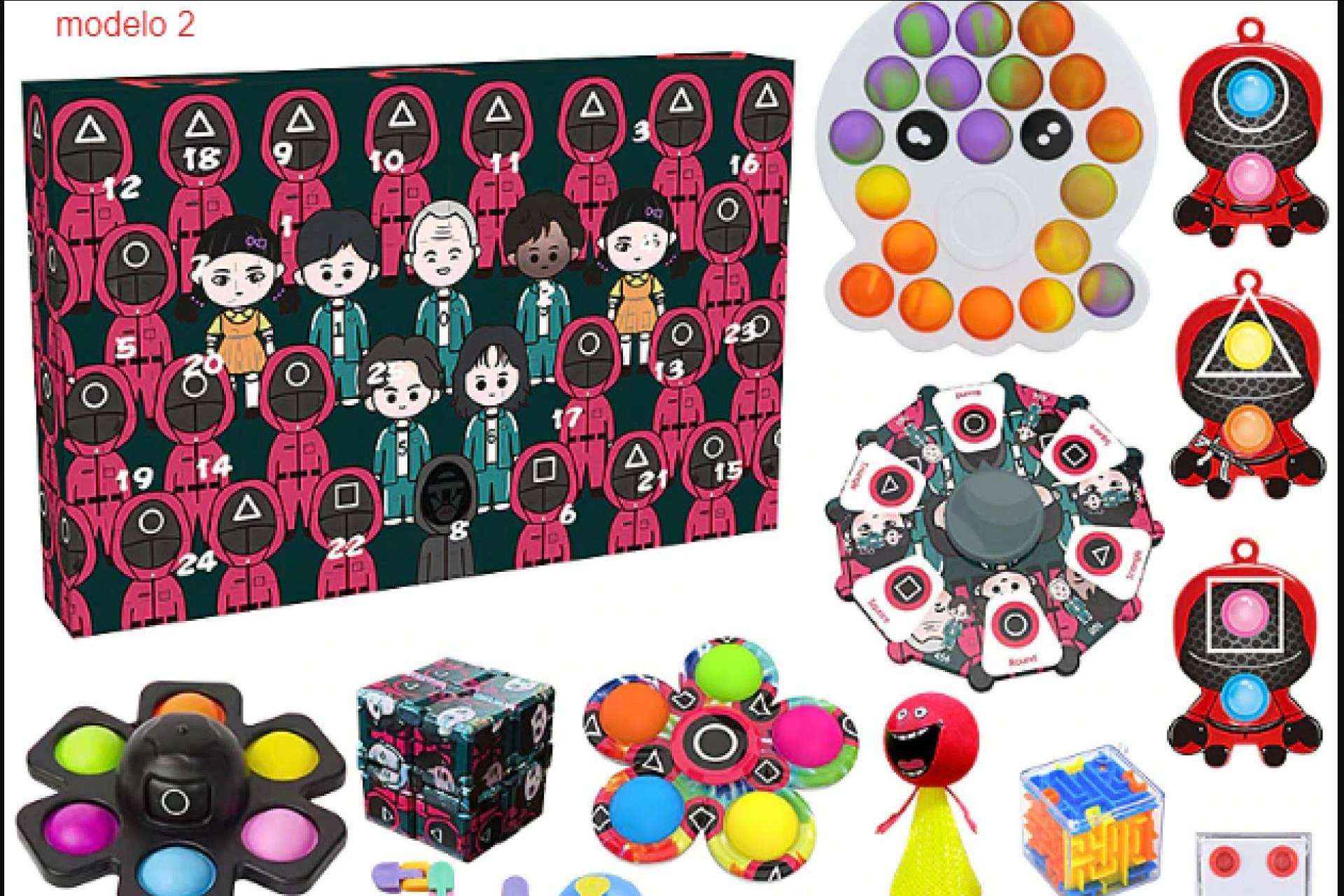 Albithinia y los juegos del calamar, el merchandising de la serie que ha revolucionado el mundo