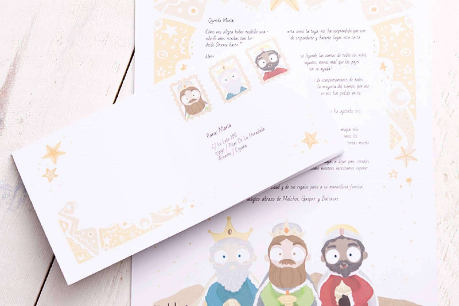 La ilusión de recibir una carta de los Reyes Magos, por Carta Personalizada