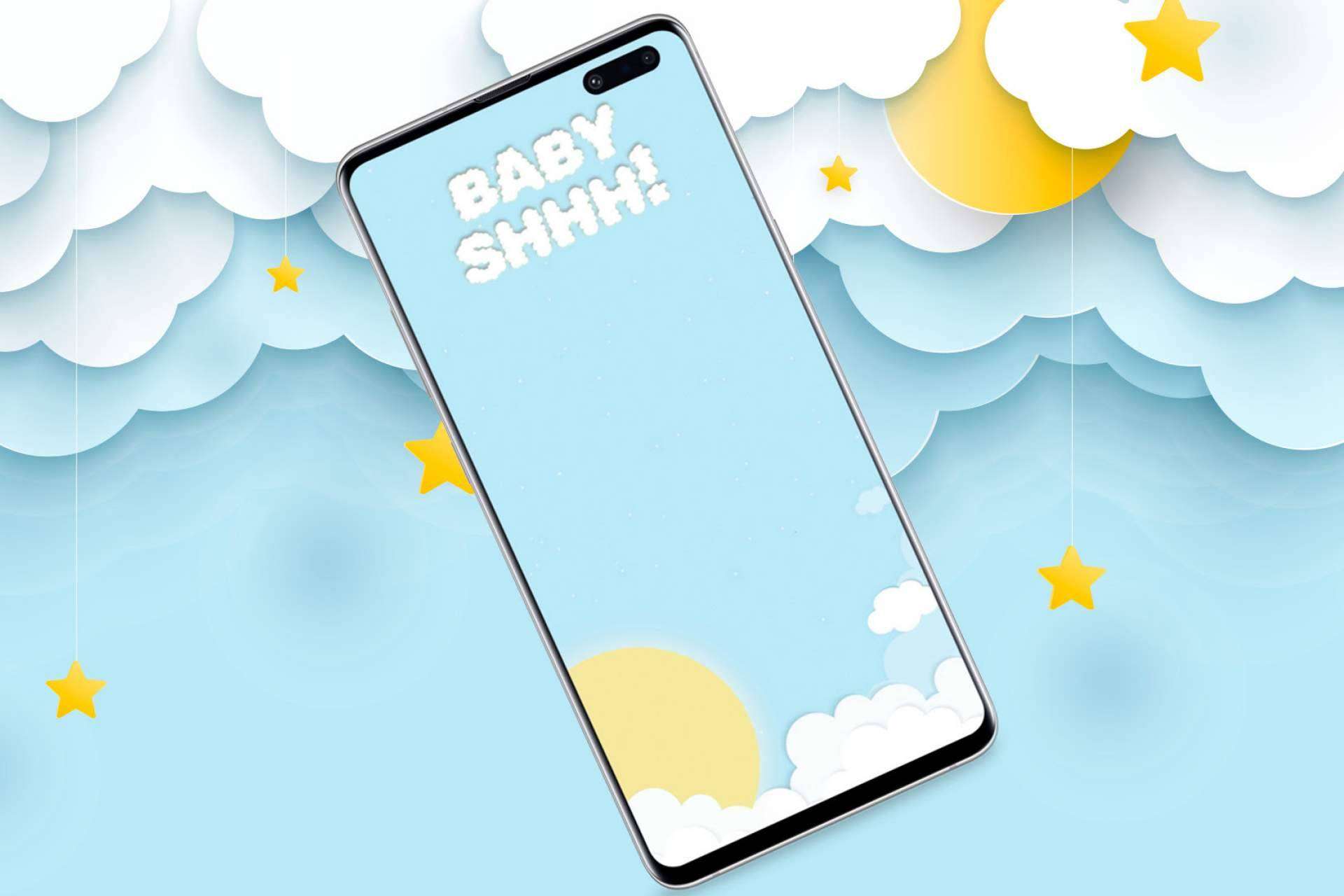 La app Baby Shhh! es eficaz para calmar a los bebés