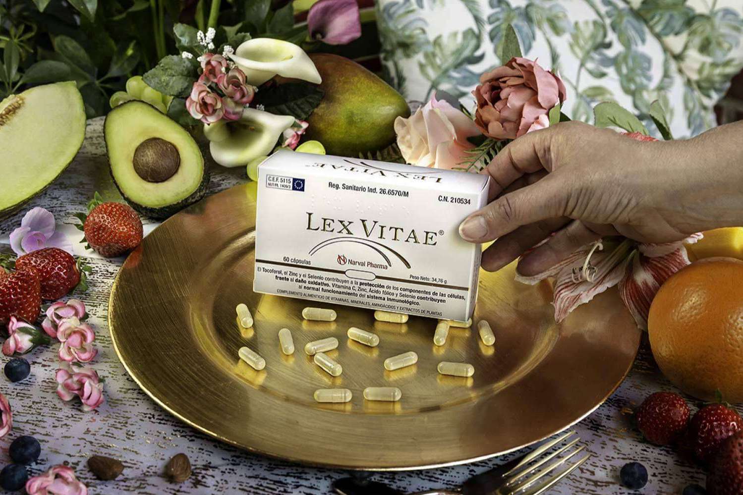 El complemento Lex Vitae de Narval Pharma reivindica la importancia del bienestar y cuidado desde el interior