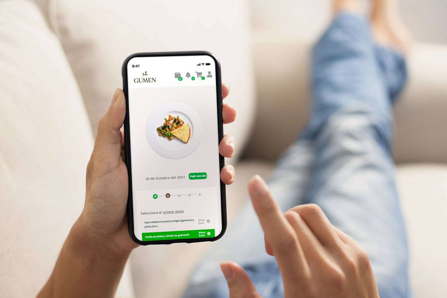 La empresa de catering Gumen lanza una nueva app para empresas