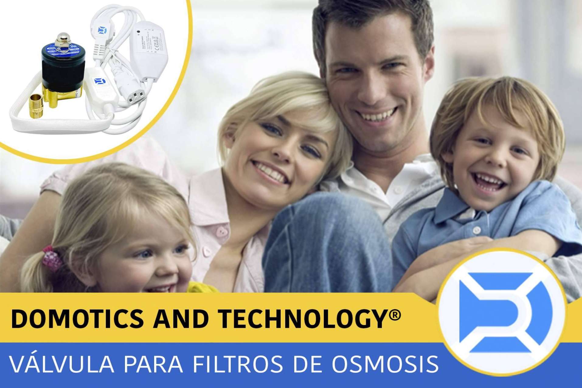 Las ventajas que ofrece la válvula automatizada con sistema domótico de Domotics and Technology