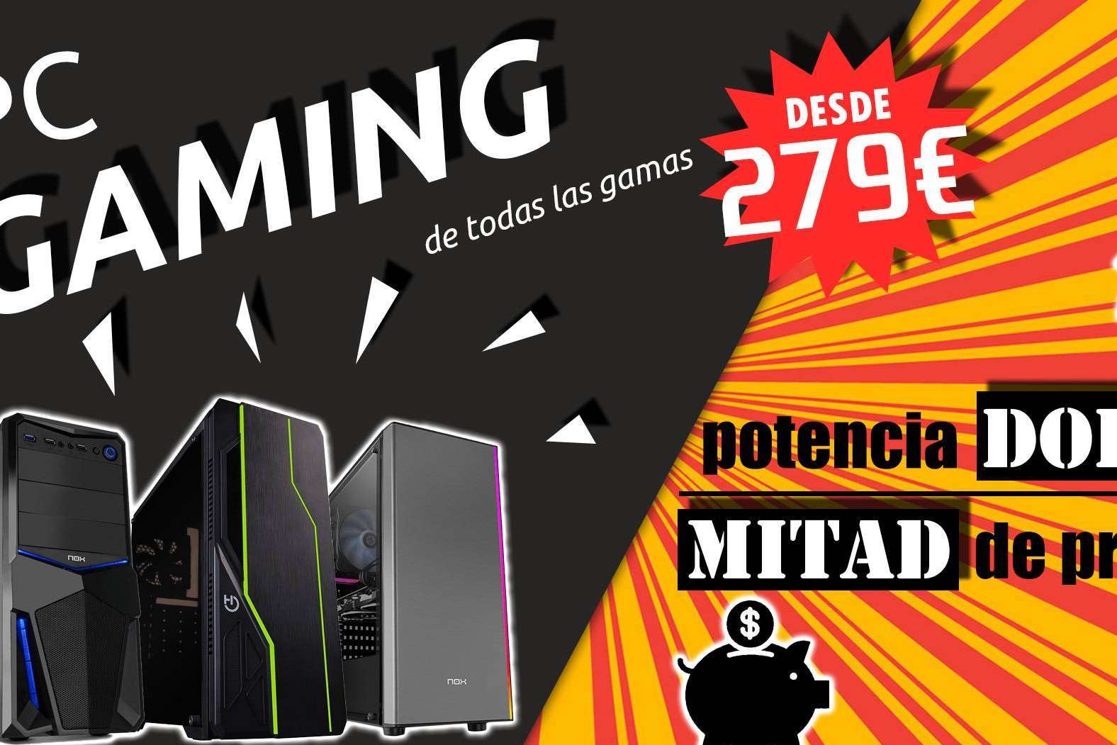 Encontrar componentes para el ordenador con unos de los mejores precios de la mano de PC Gangas