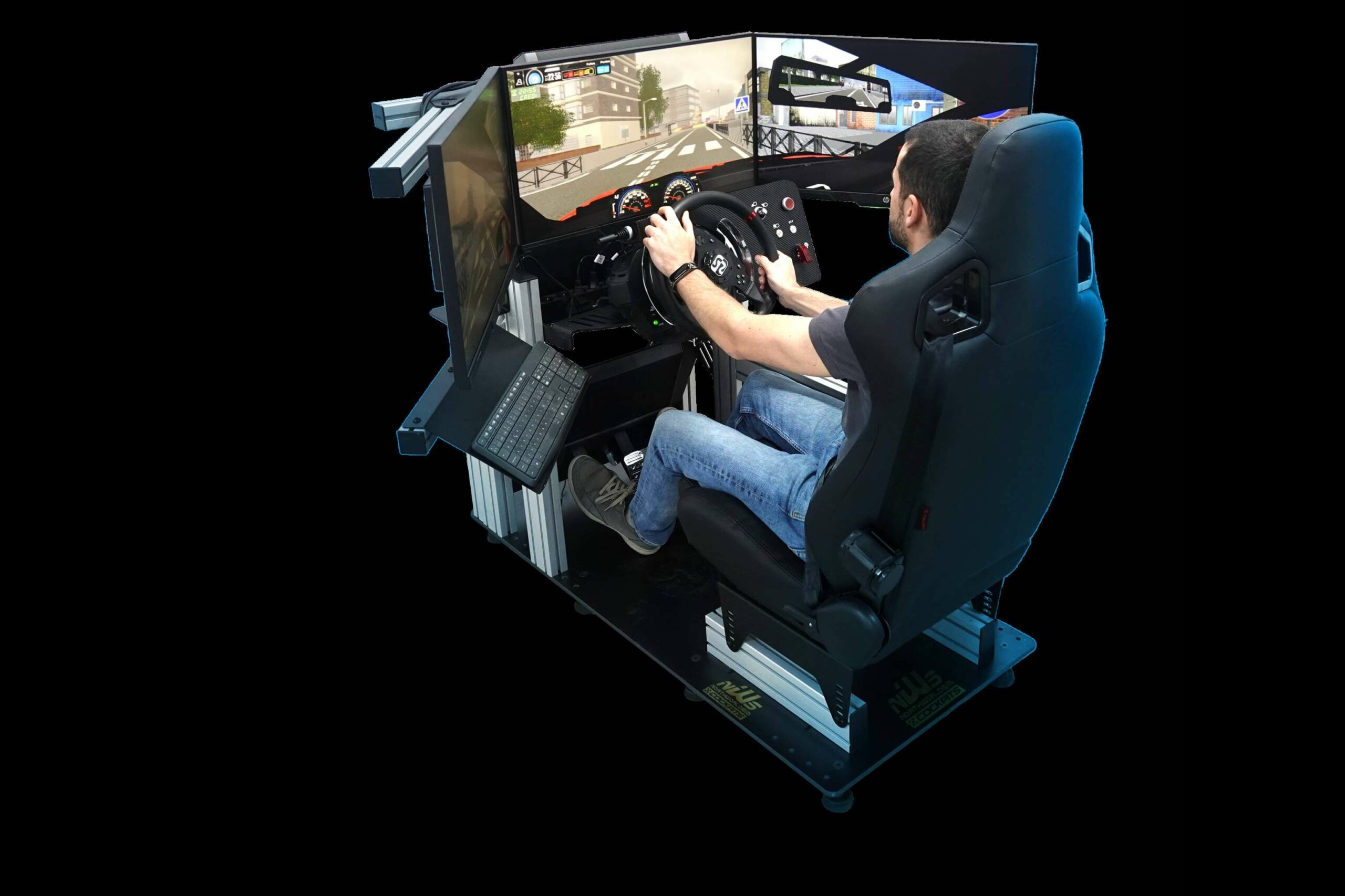 Simumak extiende la formación virtual mediante su simulador de coche pensado para autoescuelas