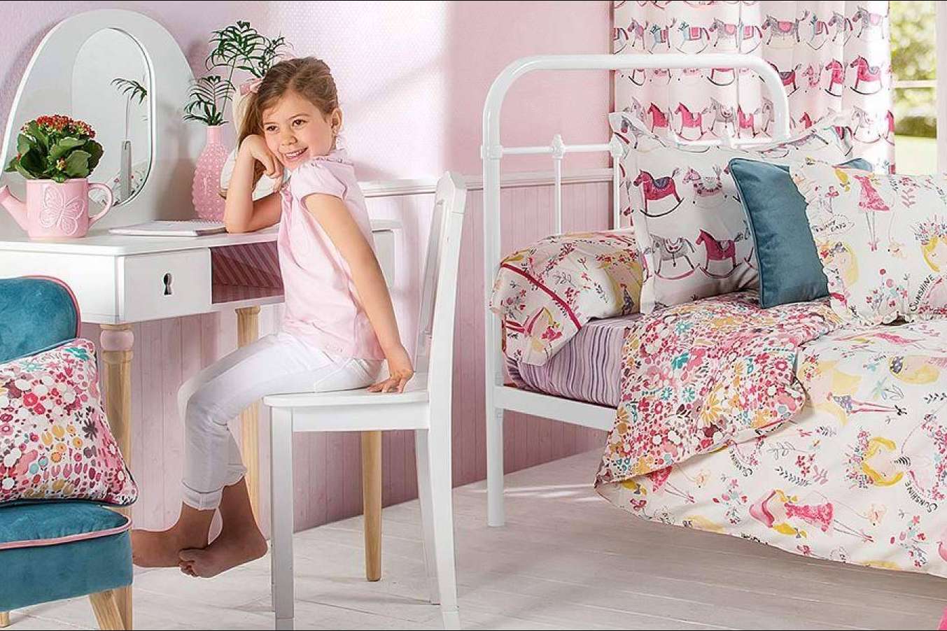 La línea de productos de Rioma para decorar la habitación de los niños y niñas