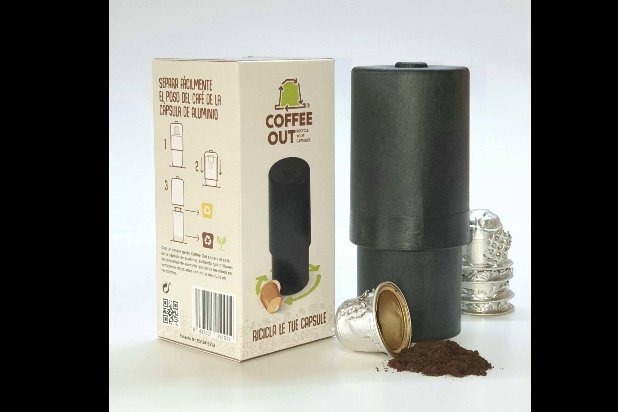 La propuesta de Coffee Out para reciclar café y darle más usos