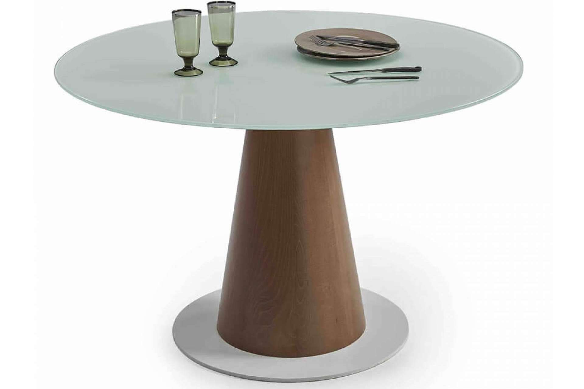 Home and Relax y sus mesas redondas con tapa de cristal para comedores modernos y acogedores