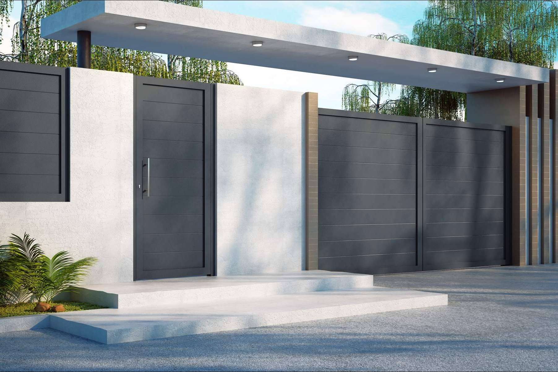 Diseño de vanguardia y máxima calidad en puertas de aluminio, Grupo Marver