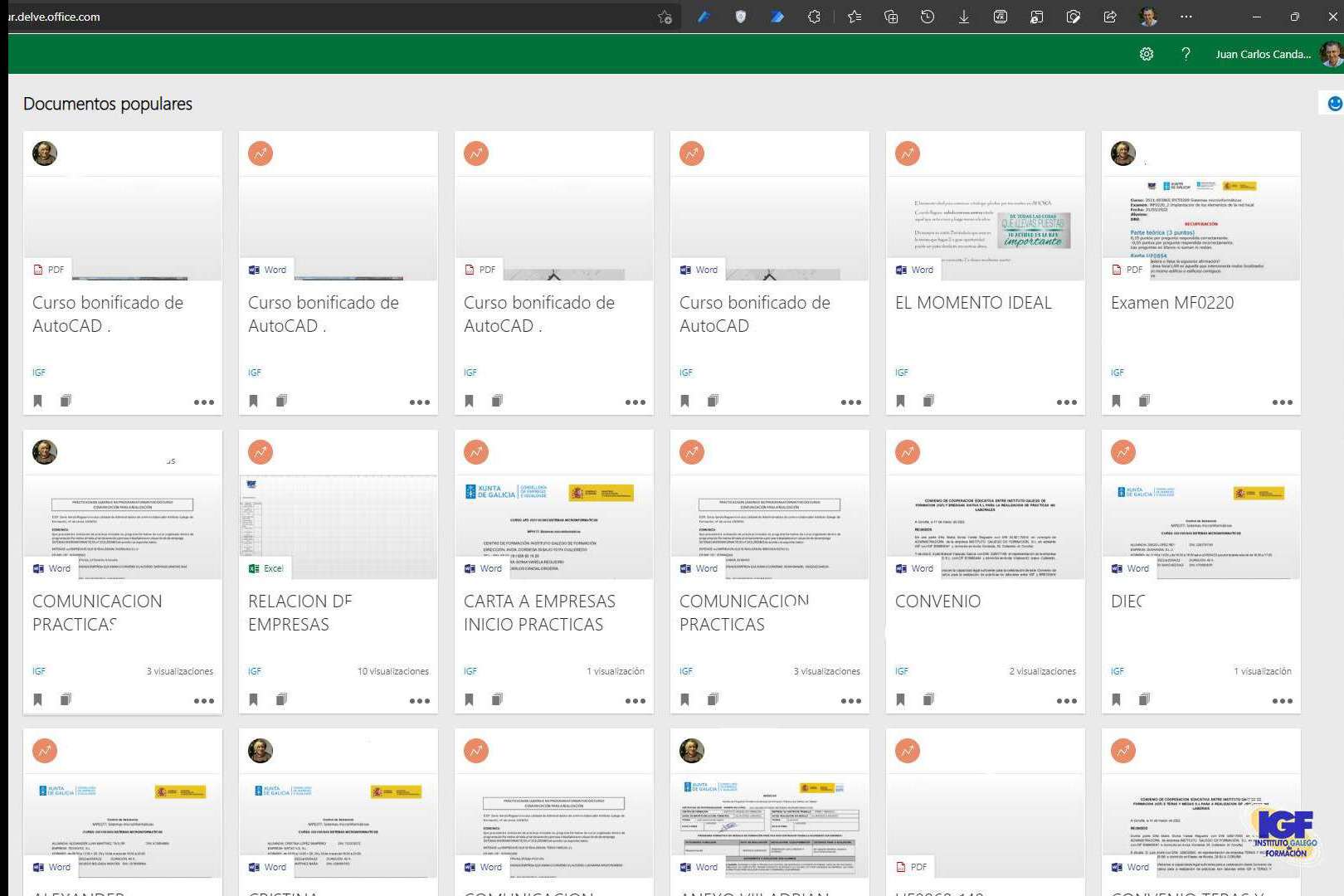 El completo curso profesional bonificado de Microsoft 365 de la mano del Instituto Galego de Formación