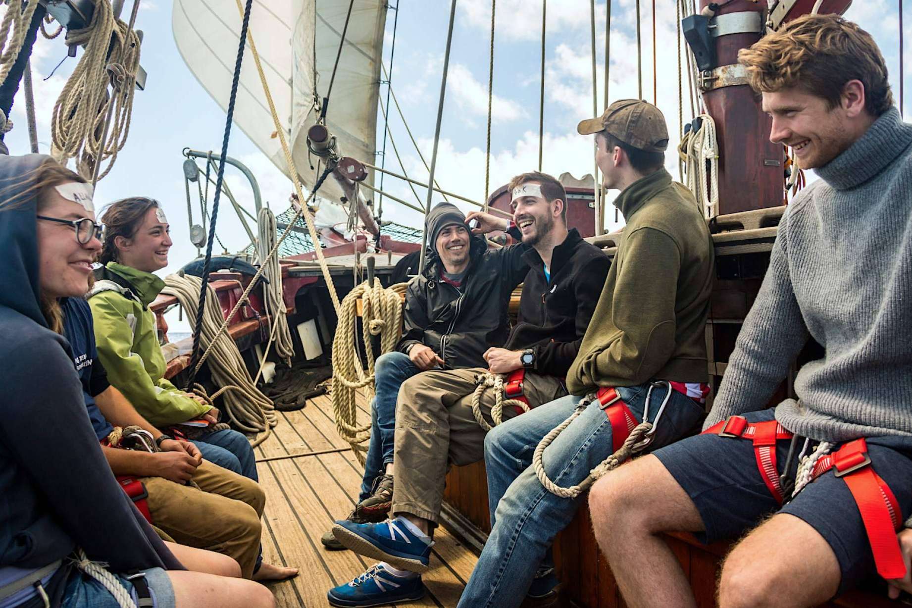 Aprender inglés y español en un velero