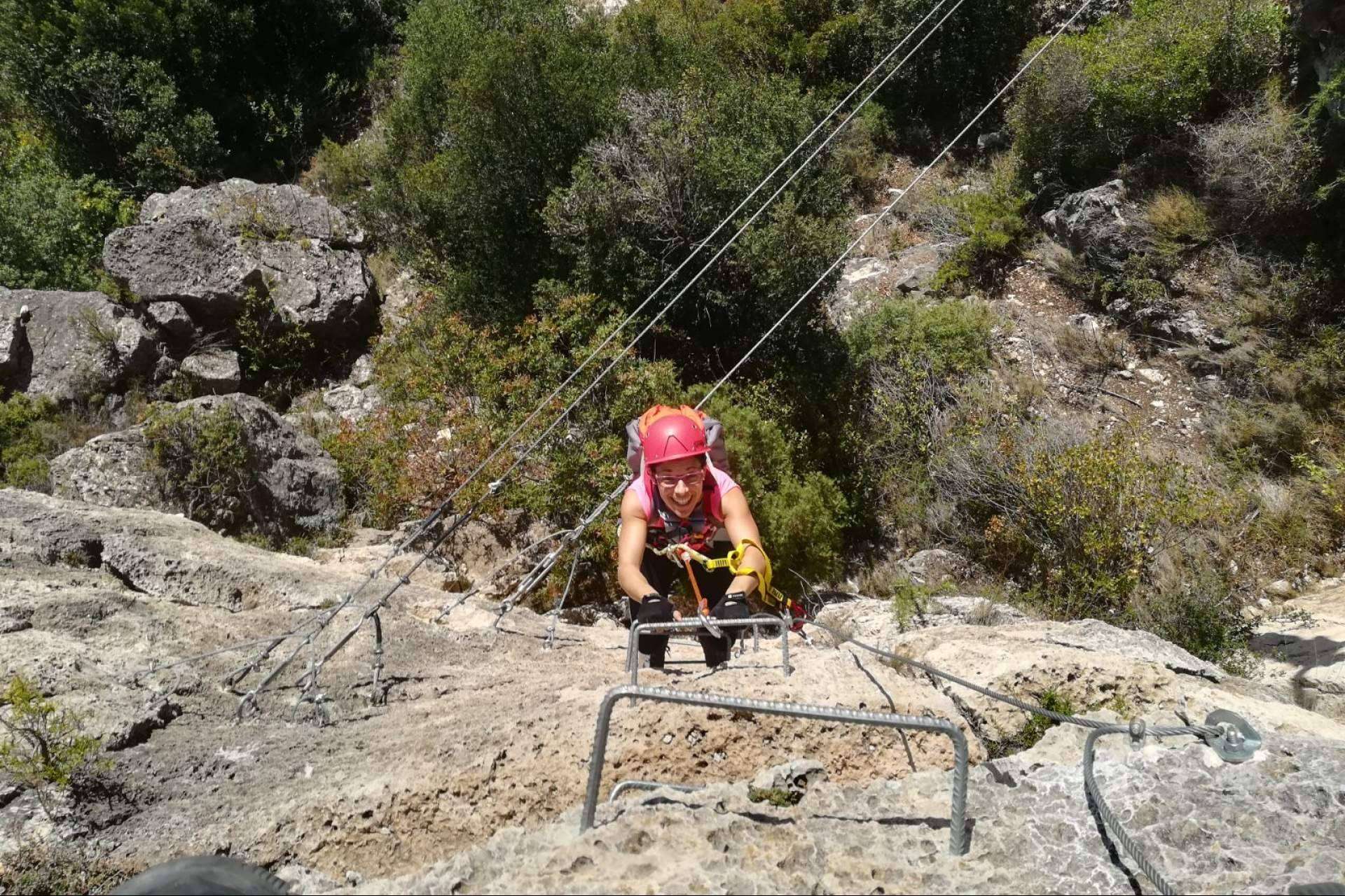 Sea & Mountain Experiences realiza vías ferratas por Catalunya y sus paisajes