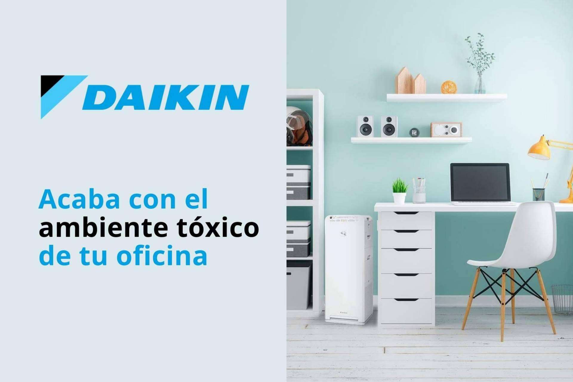 El purificador de aire de la firma Daikin ayuda a combatir las alergias