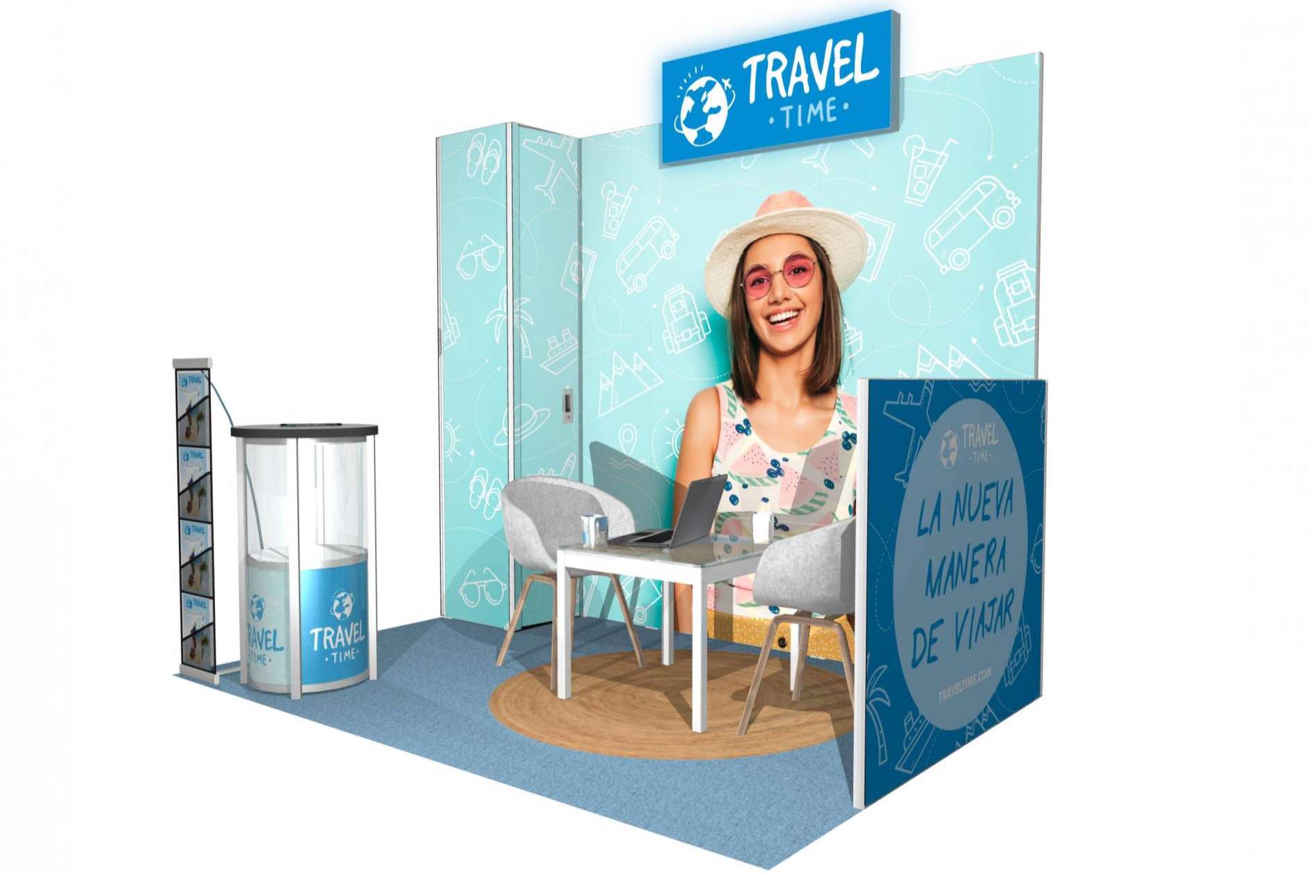 Todo lo necesario para montar un stand y sorprender en las ferias y congresos con Olika Stands
