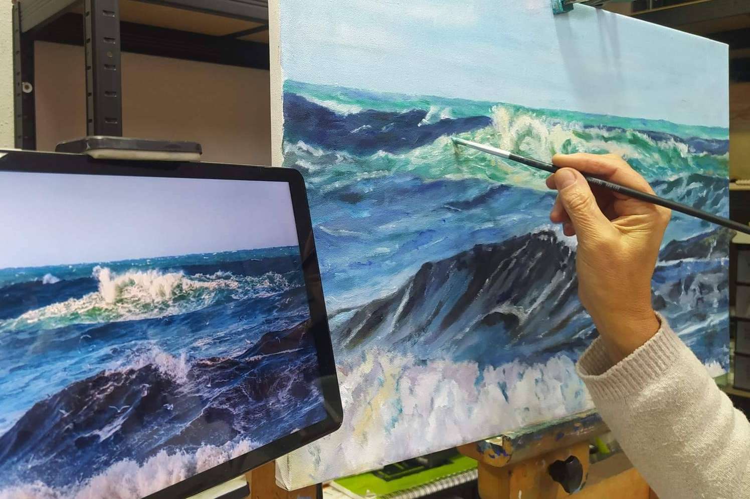 Estudio Ilógico permite a los estudiantes convertirse en profesionales de la pintura y el dibujo