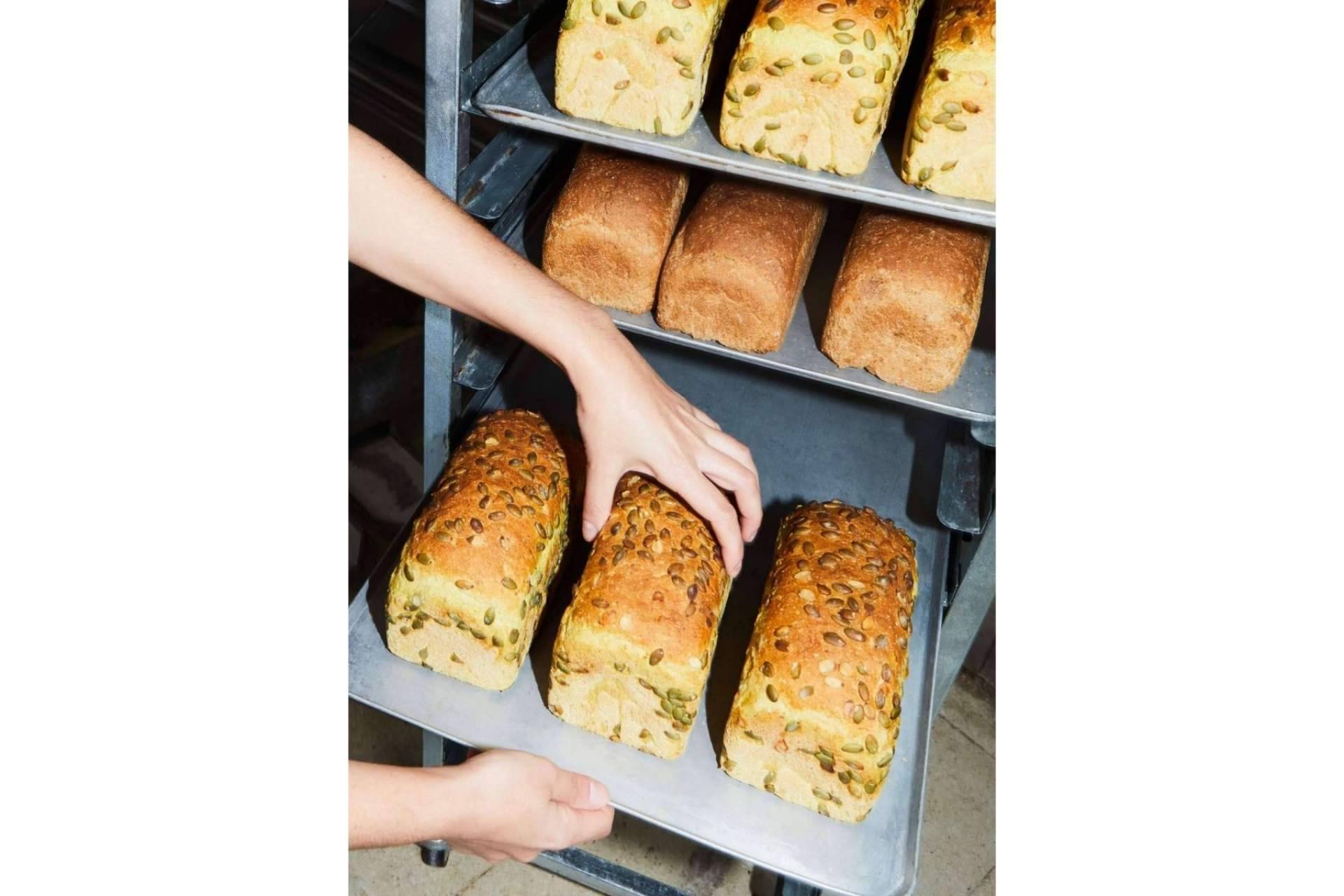 Pan ecológico con masa madre elaborada por científicos para equilibrar la microbiota, con MIM HABITS
