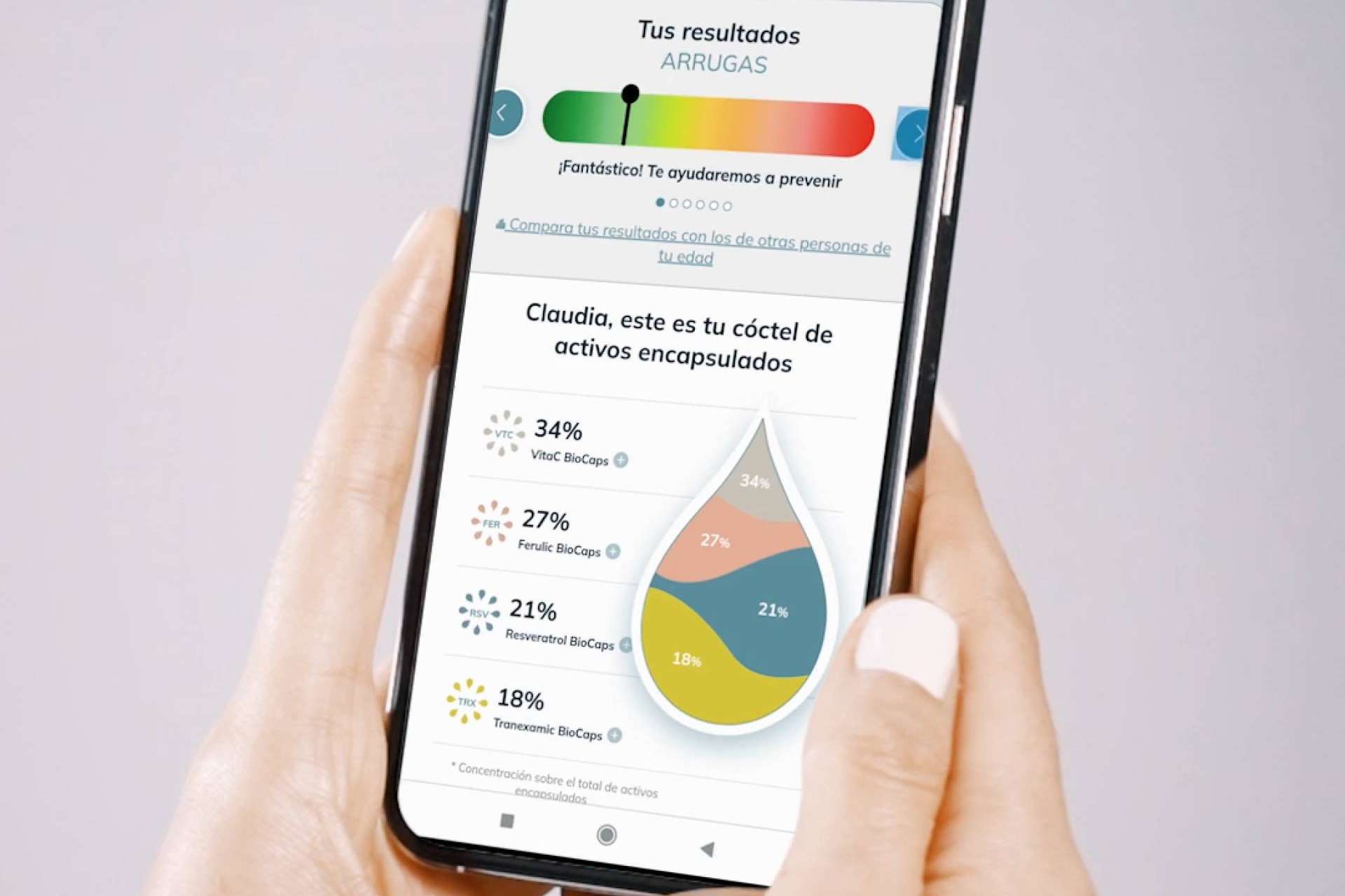 La empresa iMstant Cosmeceutics ofrece un diagnóstico facial digital IMstant Scan4D