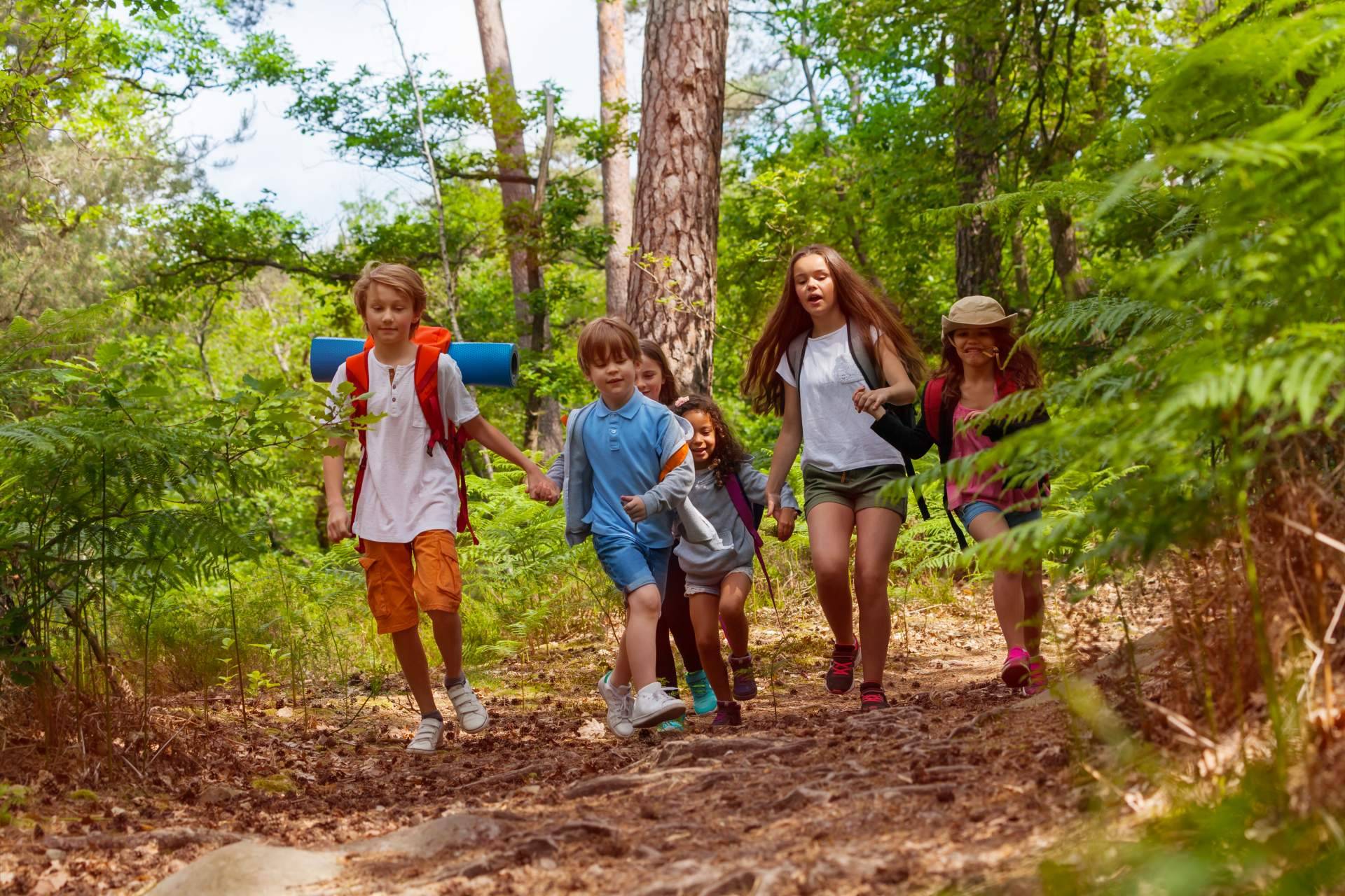 Conectar con la naturaleza desde pequeño, realizando actividades deportivas