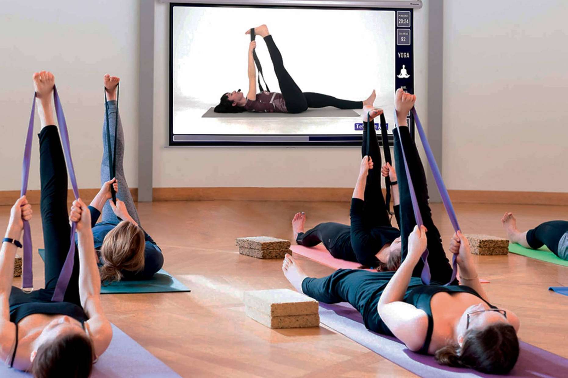Clases virtuales para gimnasios y hoteles, con la pionera Telegim.tv