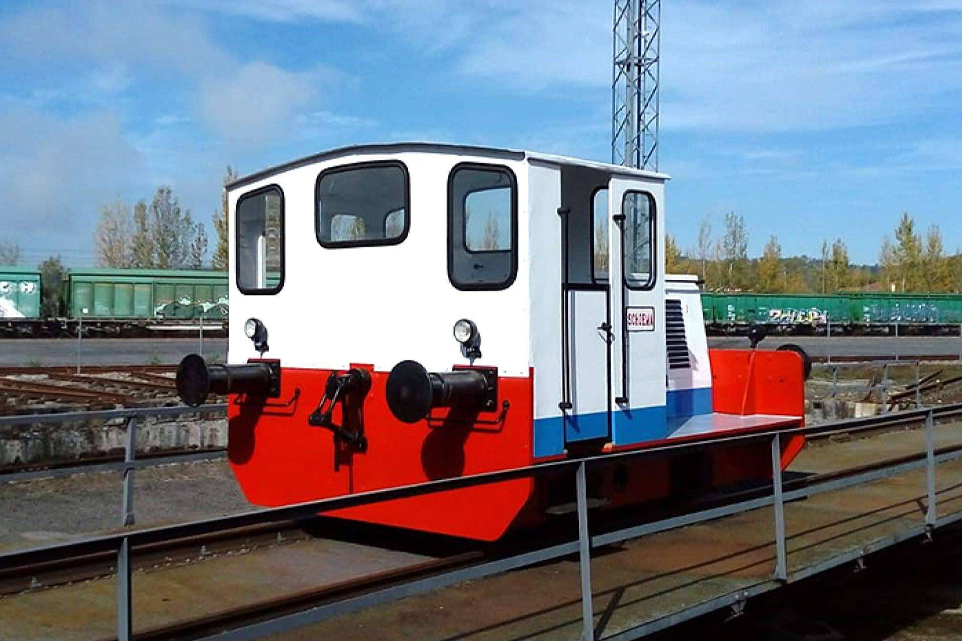 La Fundación del Patrimonio Ferroviario restaura una antigua locomotora de ERCROS