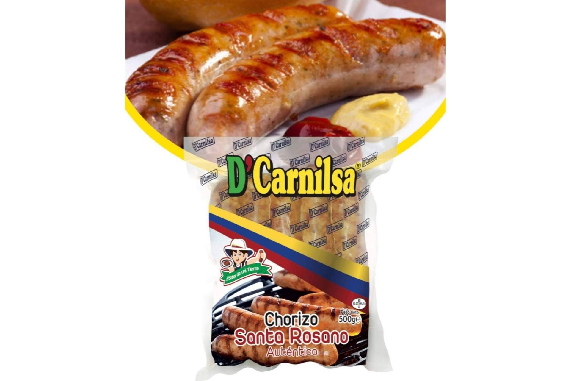 D’Carnilsa ofrece el auténtico chorizo colombiano, Santa Rosano