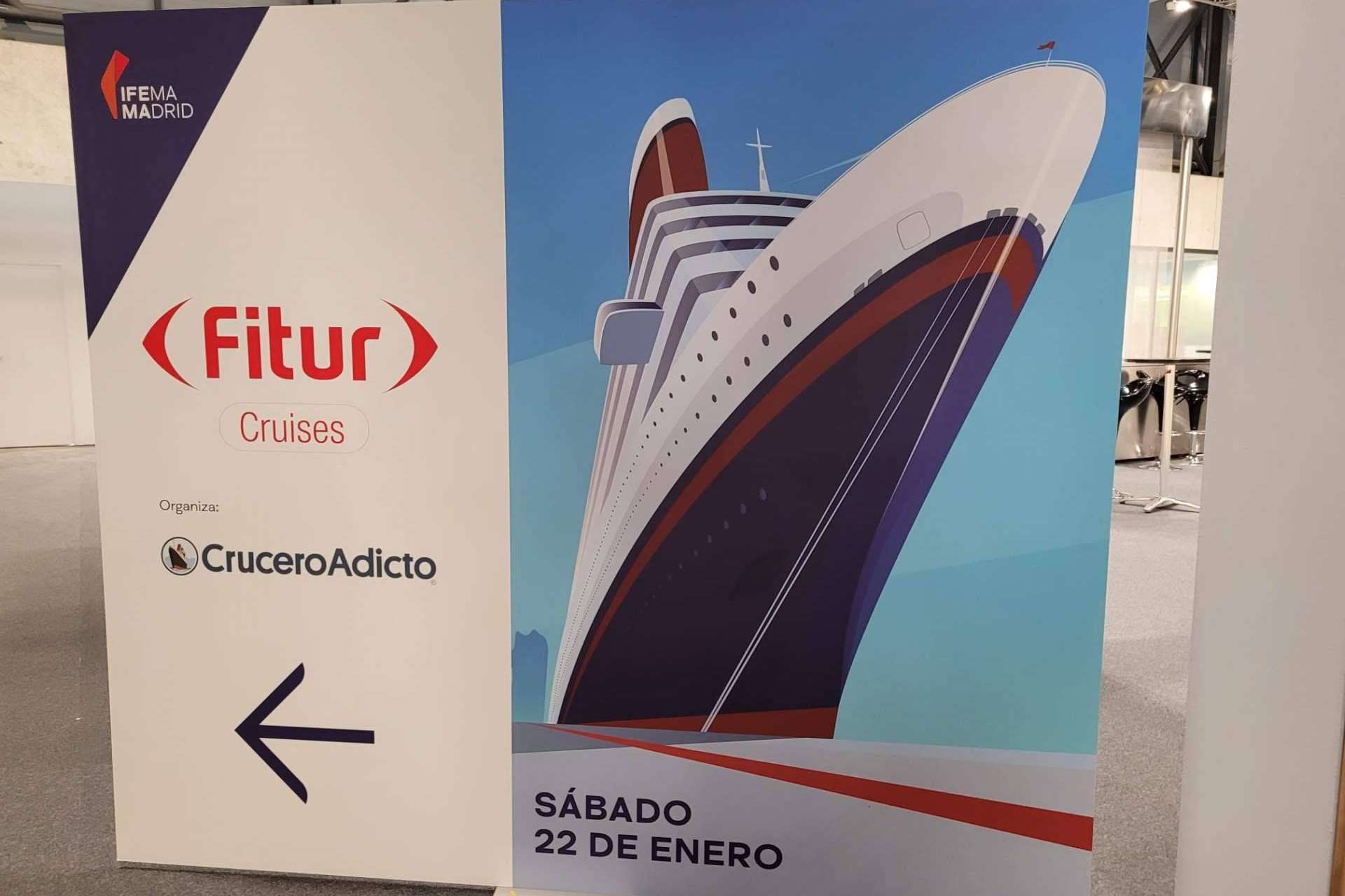 El Fitur Cruises 2023 será organizado en Madrid por el equipo de CruceroAdicto.com