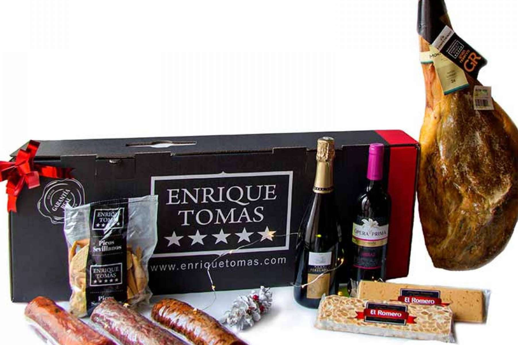 Enrique Tomás y su jamón ibérico para regalar estas navidades
