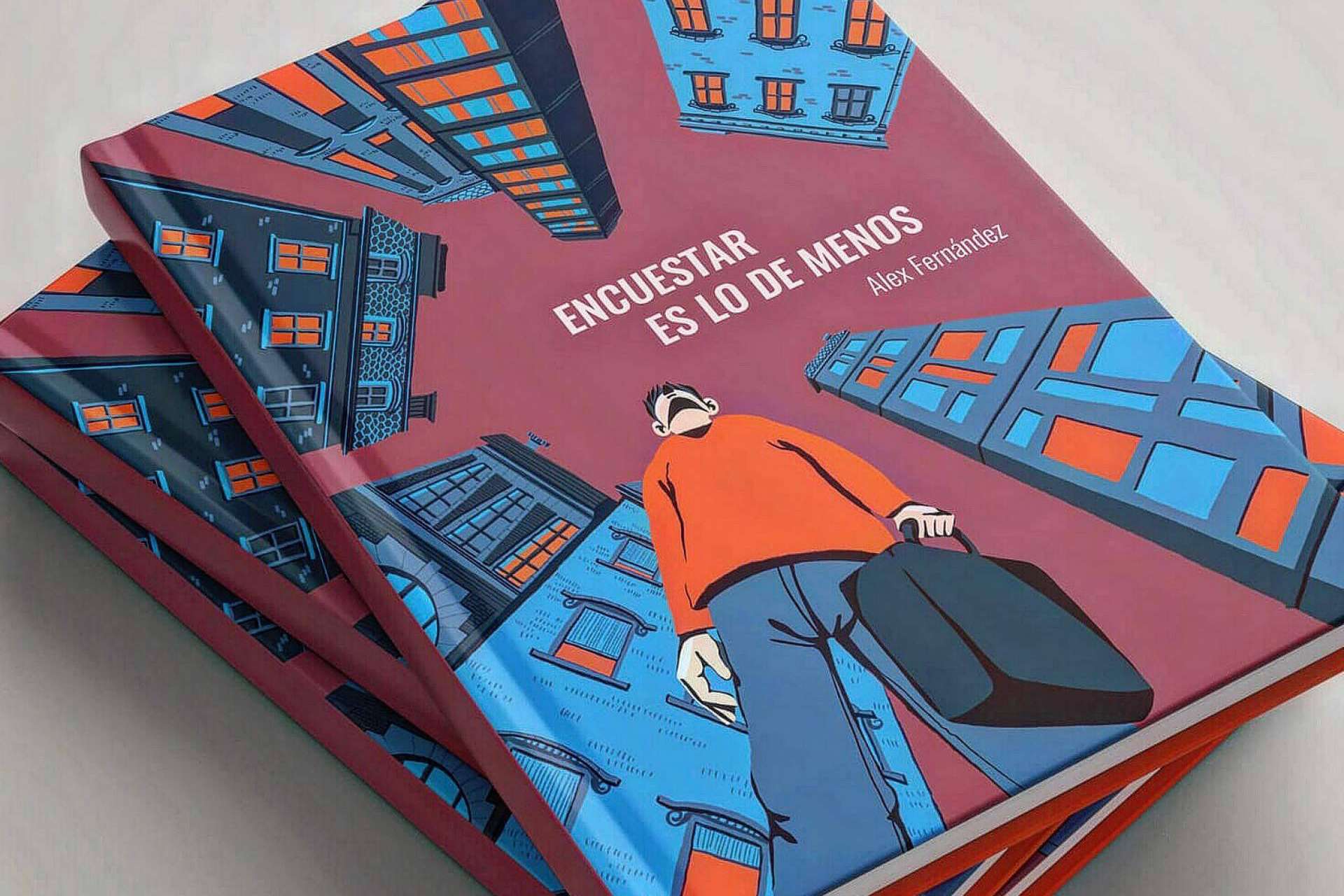La novela de aventuras 'Encuestar es lo de menos', recibe buenas críticas entre los lectores